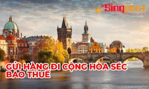 gửi hàng đi cộng hoà séc bao thuế